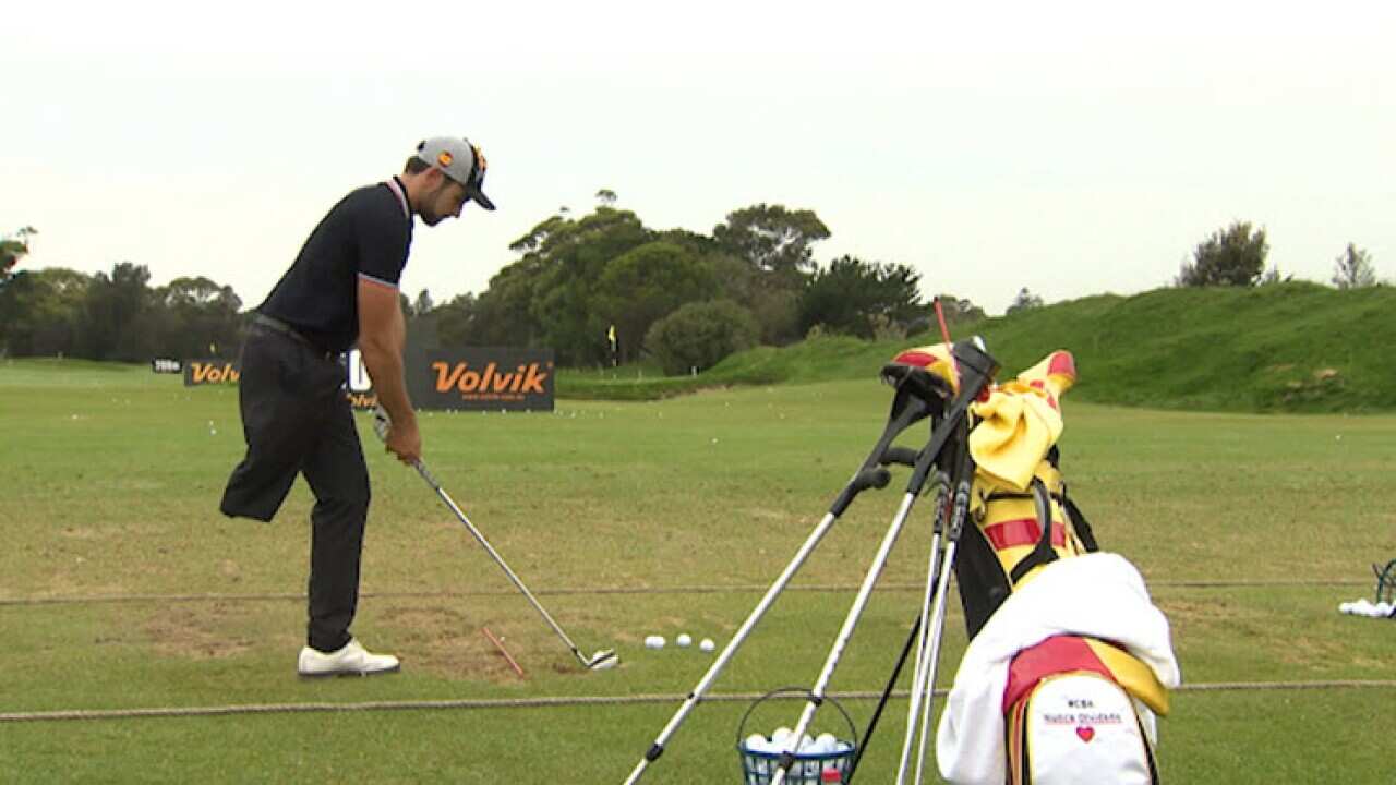 Disabled golfer