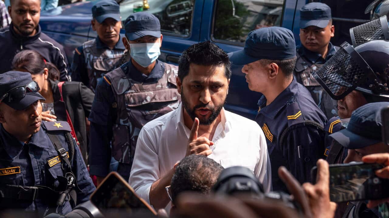 Nepal Rabi Nepal's Former Home Minister Rabi Lamichhane in custody following co ...