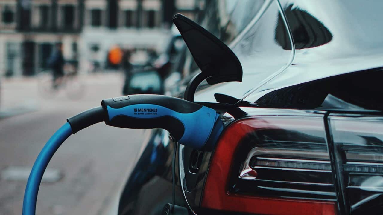 An electric car is charging - Precious Madubuike-Unsplash