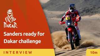 Sanders ready for Dakar Challenge