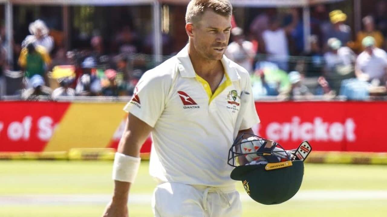 Australia's David Warner.