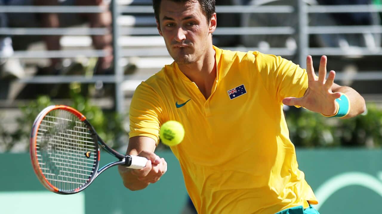Australia's Bernard Tomic