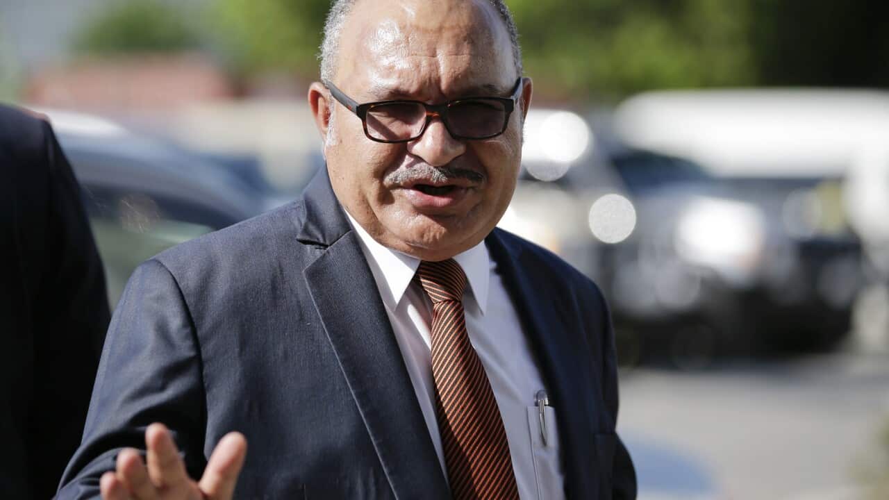 Former Papua New Guinea prime minister Peter O'Neill. 