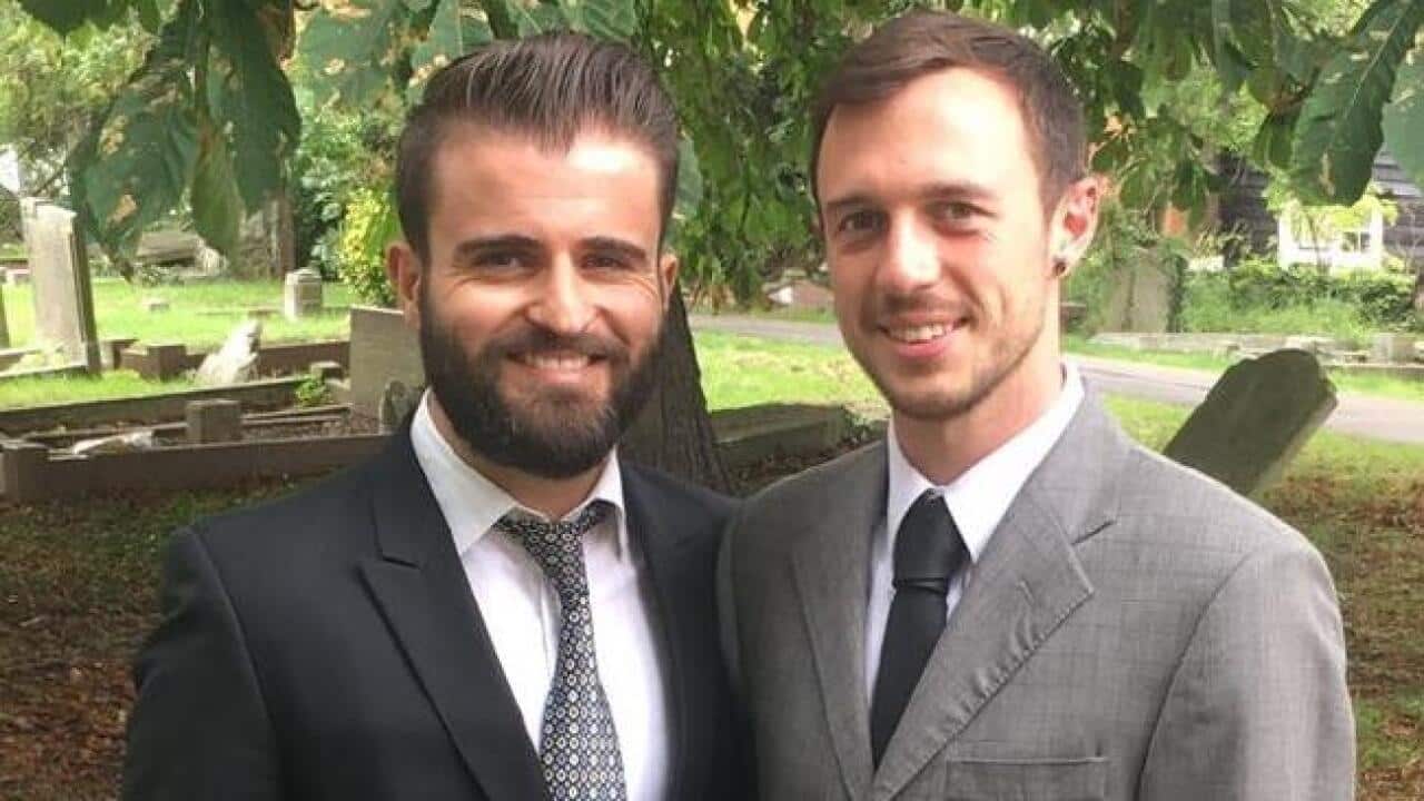 Elias Jahshan and his partner