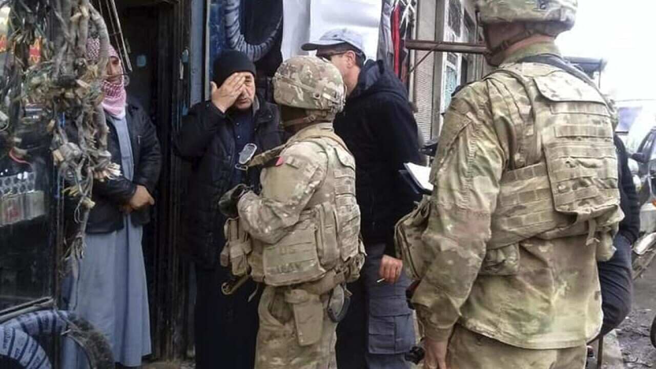 US forces in Manbij, Syria