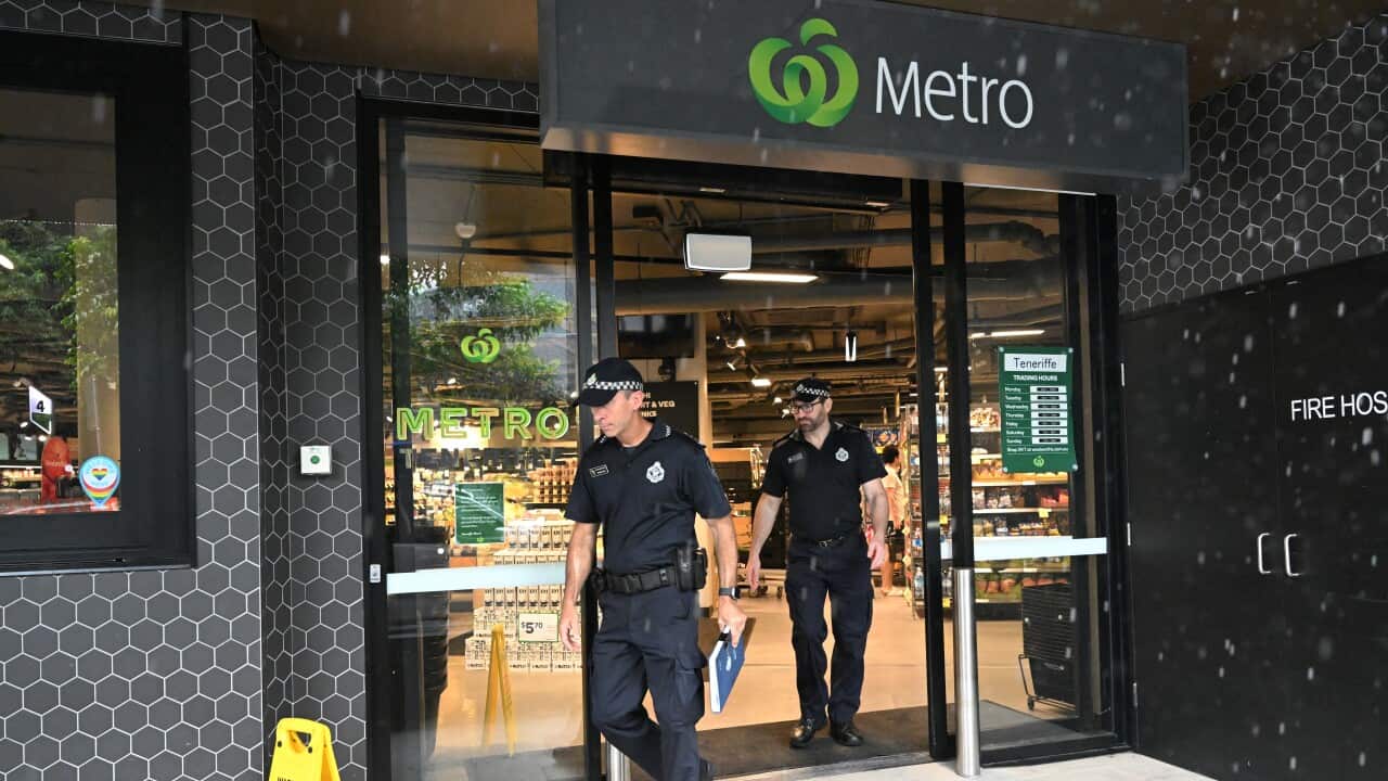 BRISBANE WOOLWORTHS VANDALISED