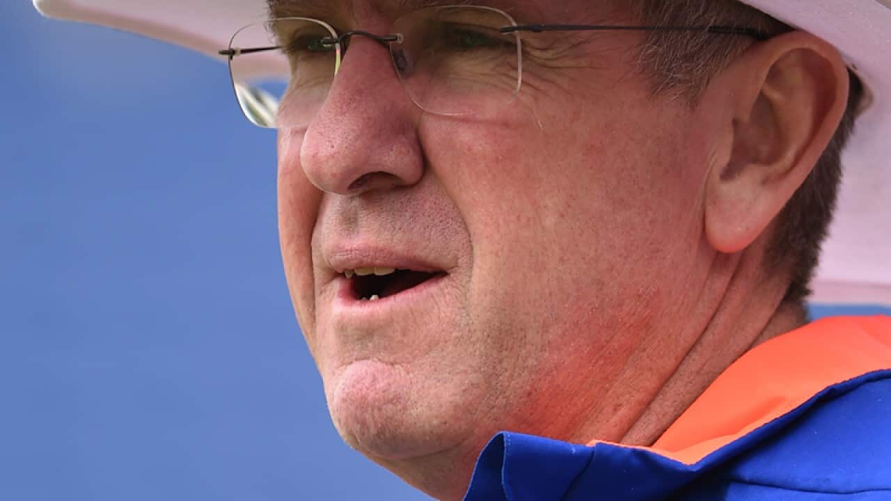 England head coach Trevor Bayliss