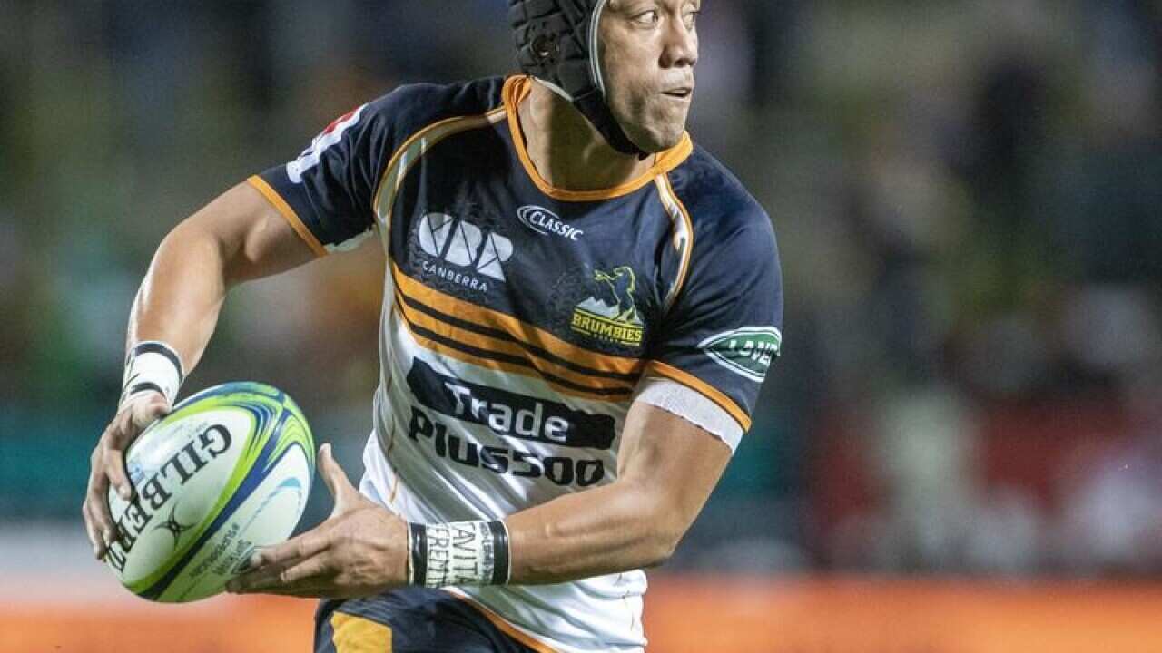 Christian Lealiifano of the Brumbies