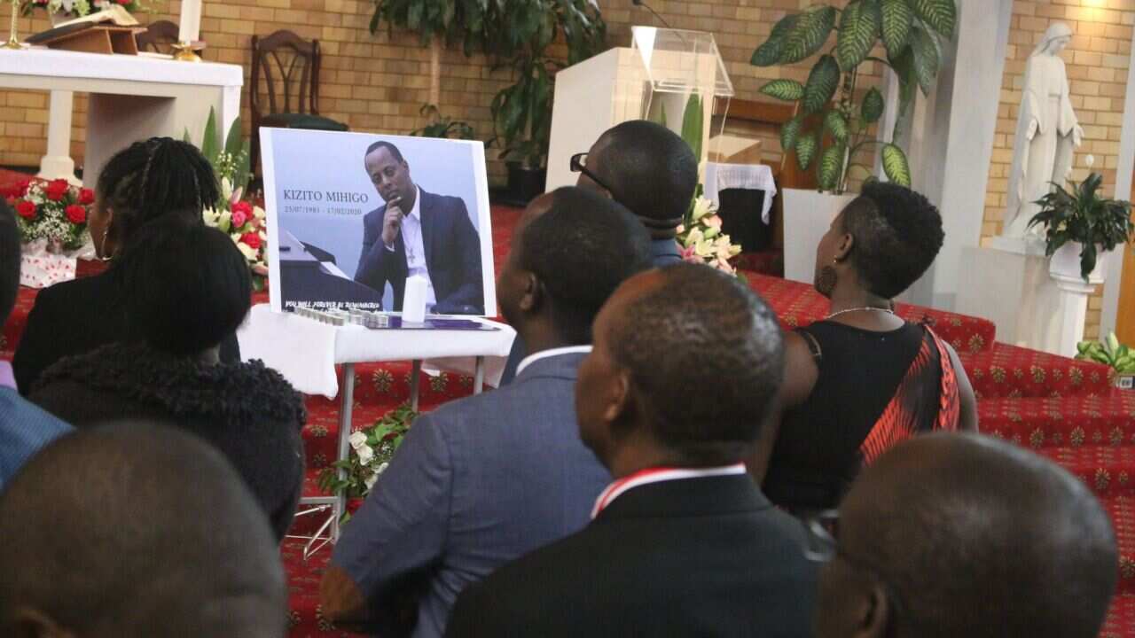 A mass in honor of the late Kizito Mihigo at Sacred Heart Parish Cabramatta, Sydney- Australia.