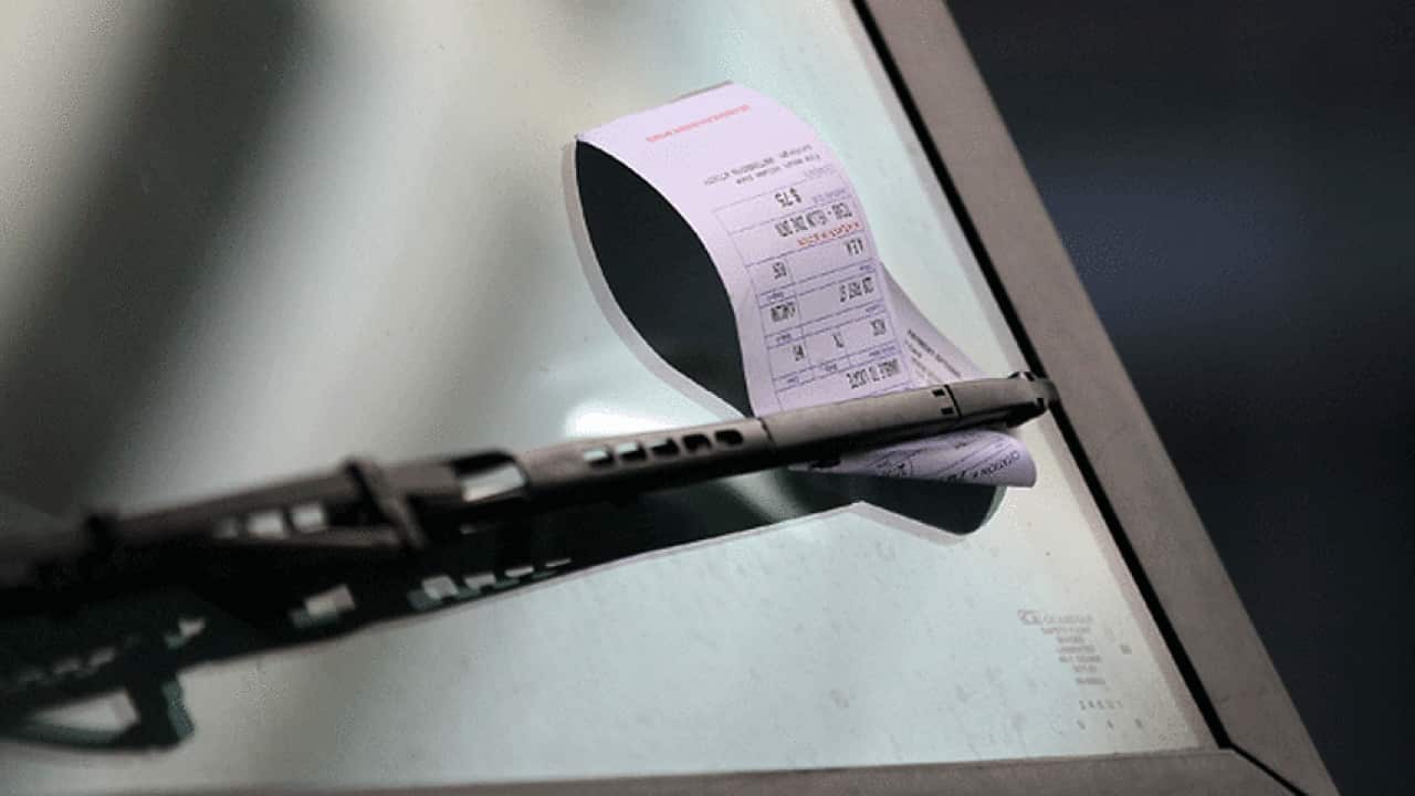 parking fines.