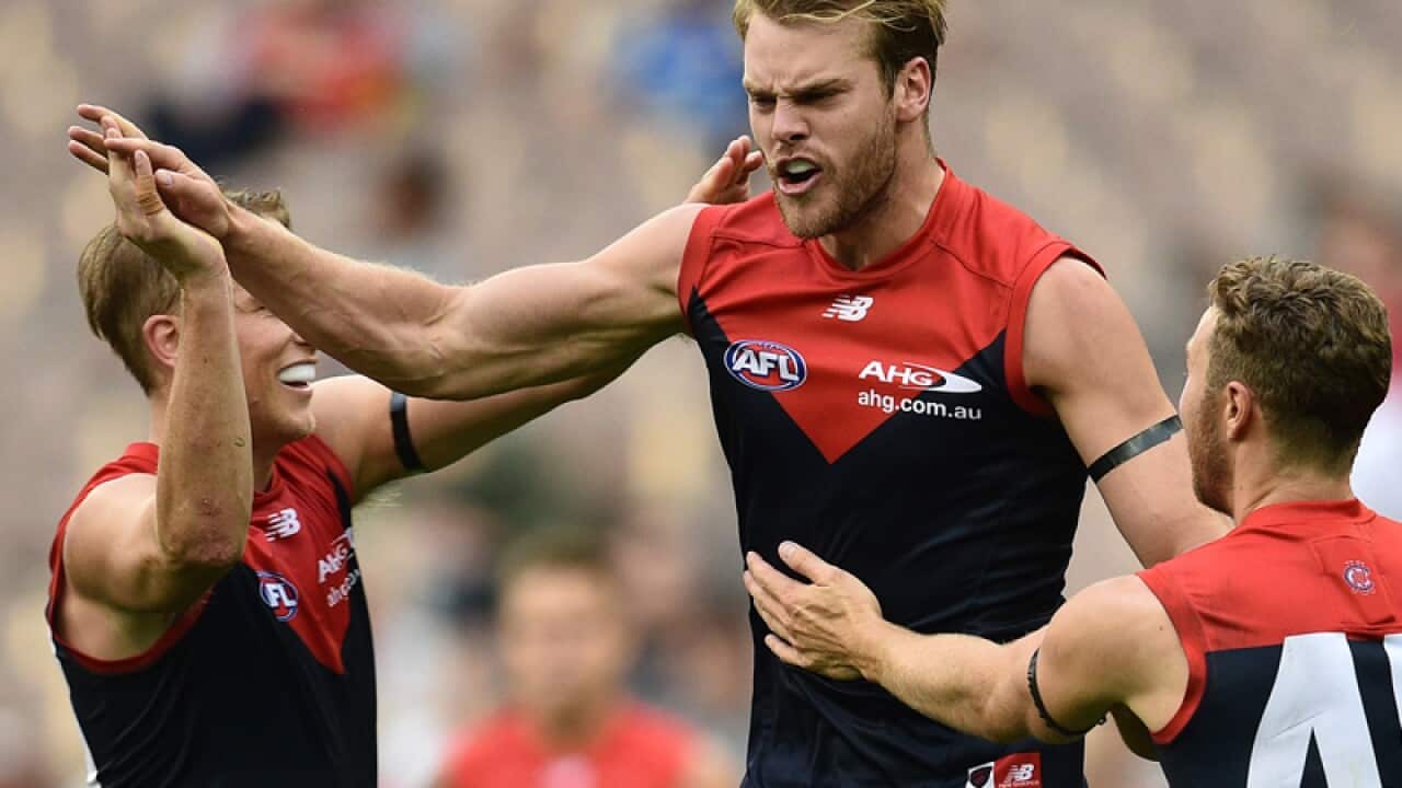 Melbourne Demons player Jack Watts