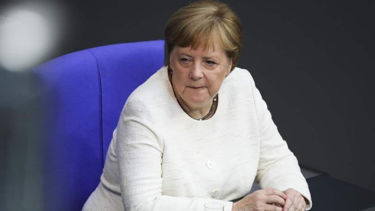 German Chancellor Angela Merkel