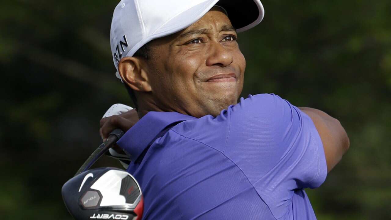 American golfer Tiger Woods