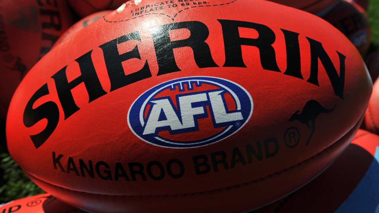 Sherrin football.