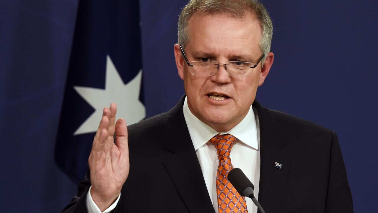 Australia's Treasurer Scott Morrison 