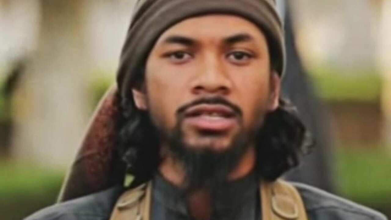 A file image of Australian-born Islamic State terrorist Neil Prakash