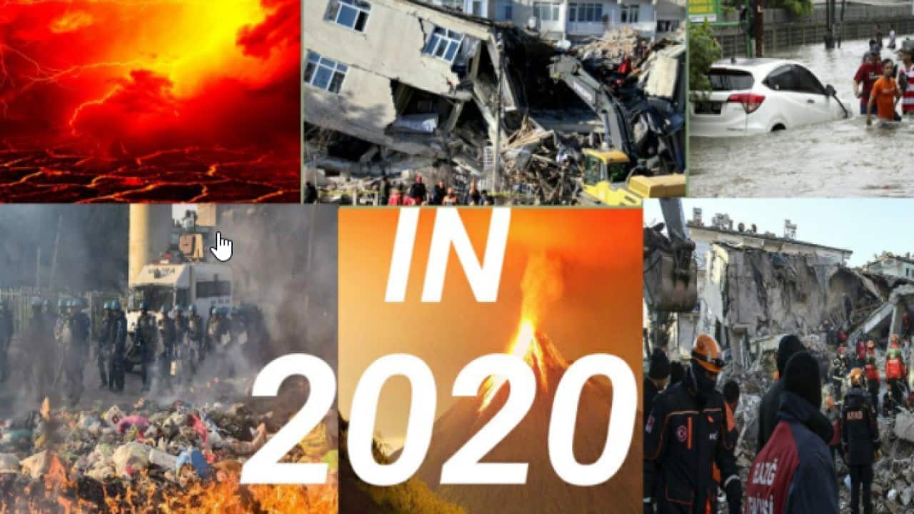 Look back at special events that took place around the world this year 2020