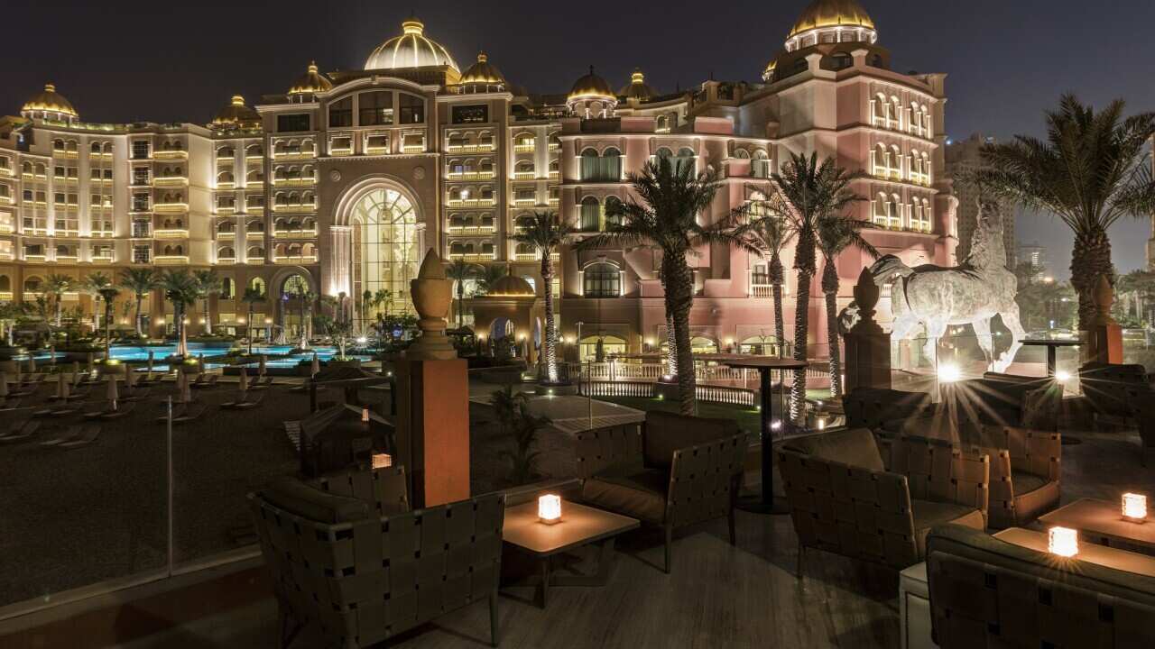 Doha's Kempinsky Hotel - all booked out for the World Cup