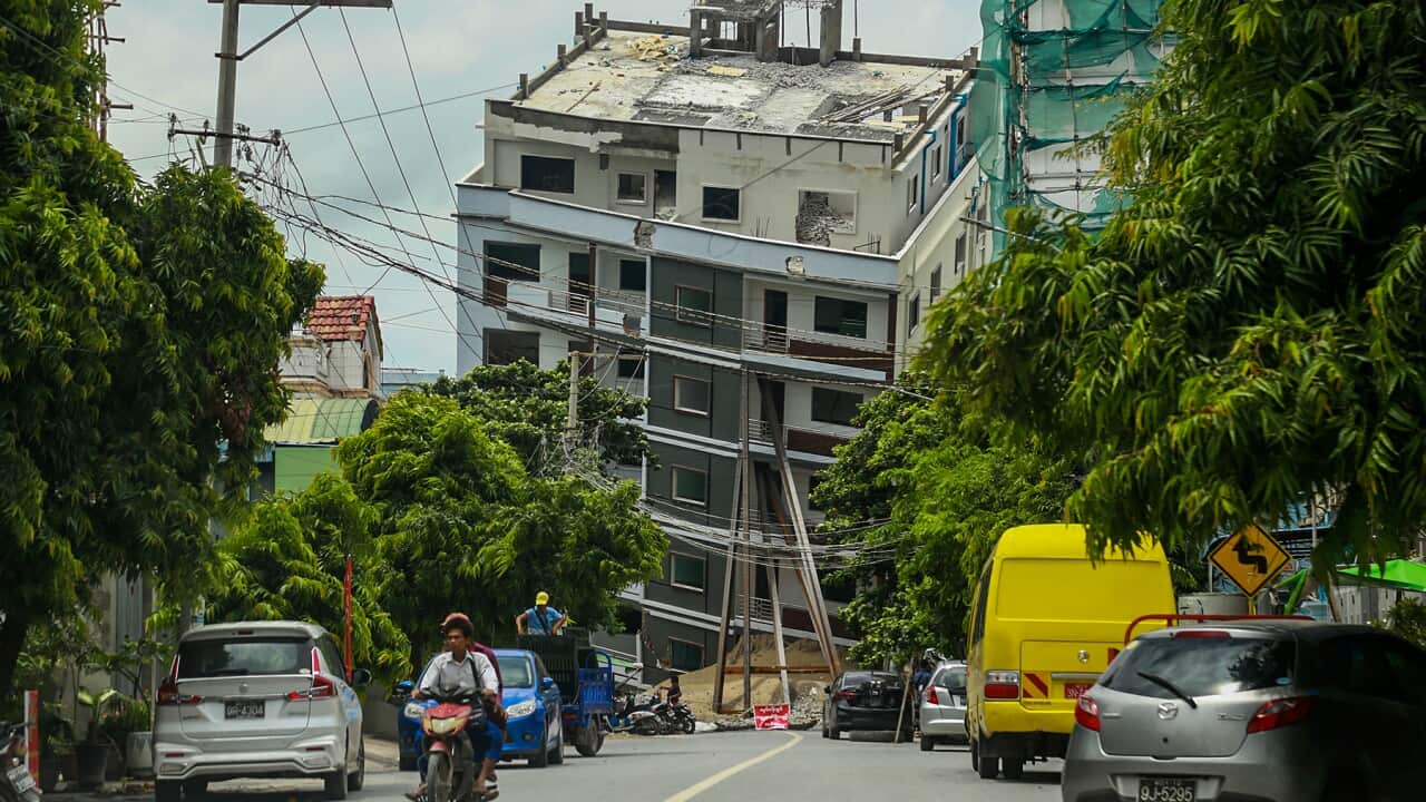 Myanmar Quake (Mandalay)