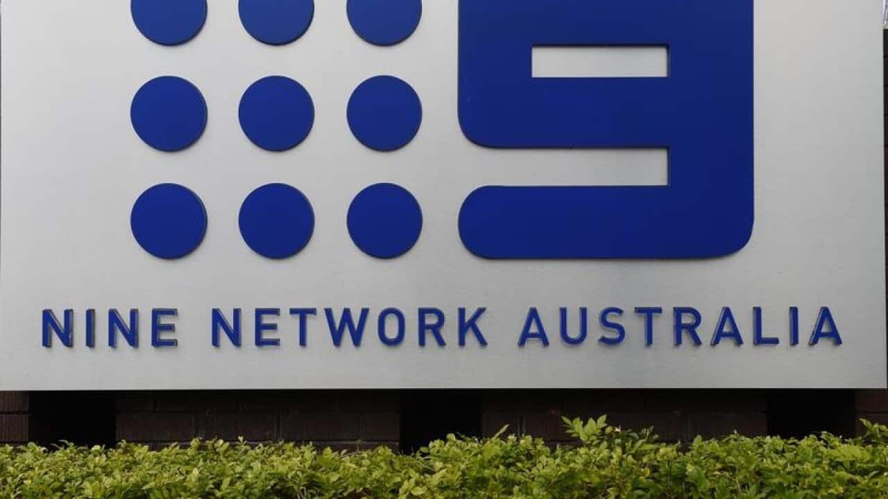 Channel Nine signage.