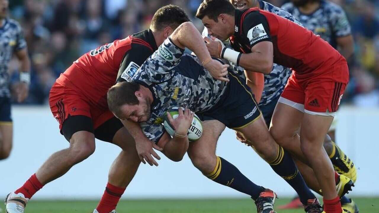 Ben Alexander of the Brumbies