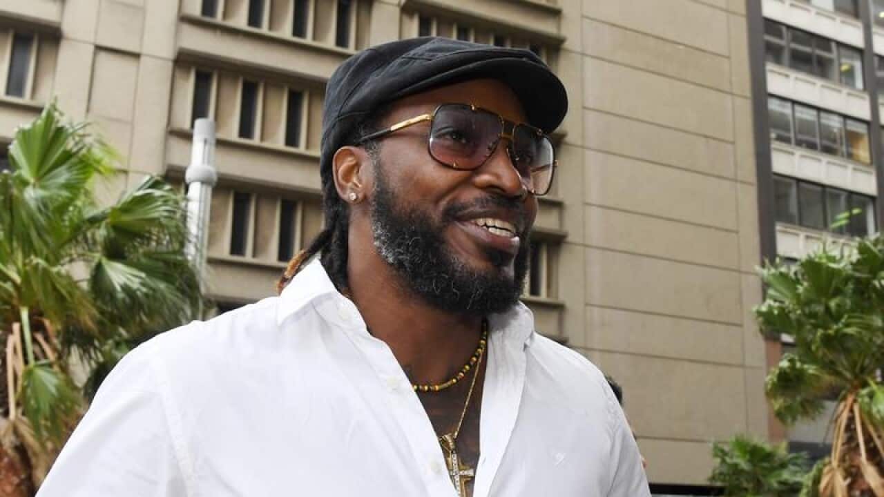 West Indies cricketer Chris Gayle