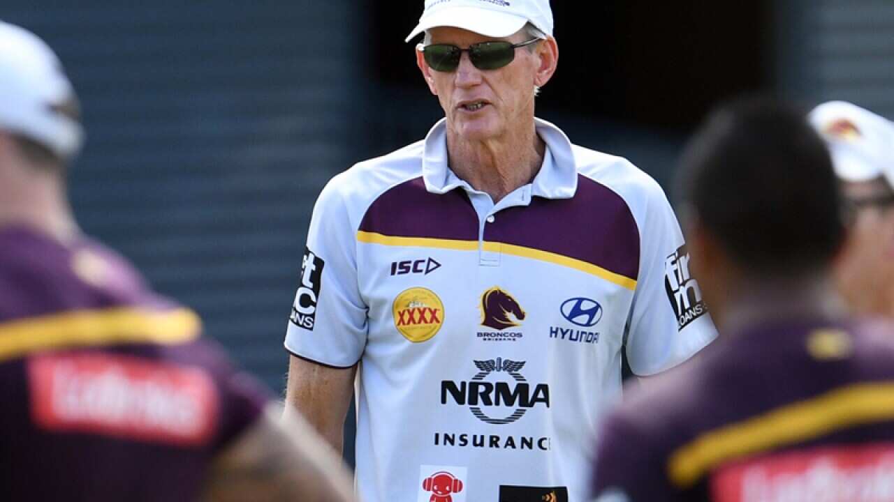 Brisbane Broncos coach Wayne Bennett