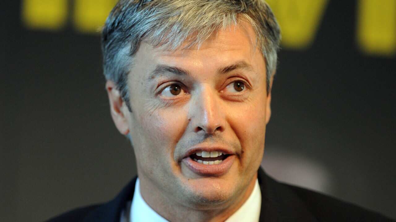 Hawthorn president Andrew Newbold.