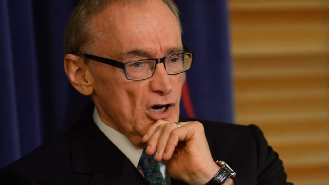 Former foreign minister Bob Carr
