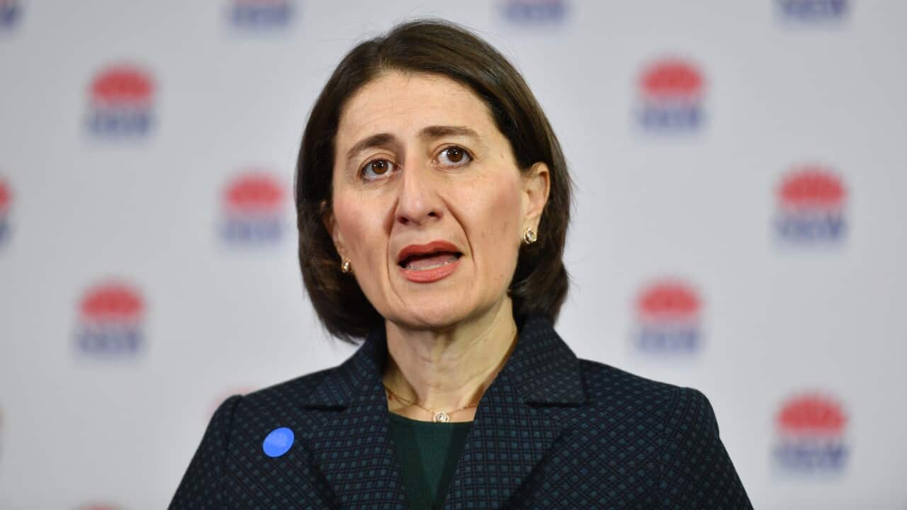 NSW Premier Gladys Berejiklian announced the pay freeze on Wednesday. 