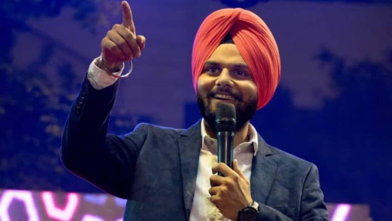 Indian stand-up comedian Jaspreet Singh