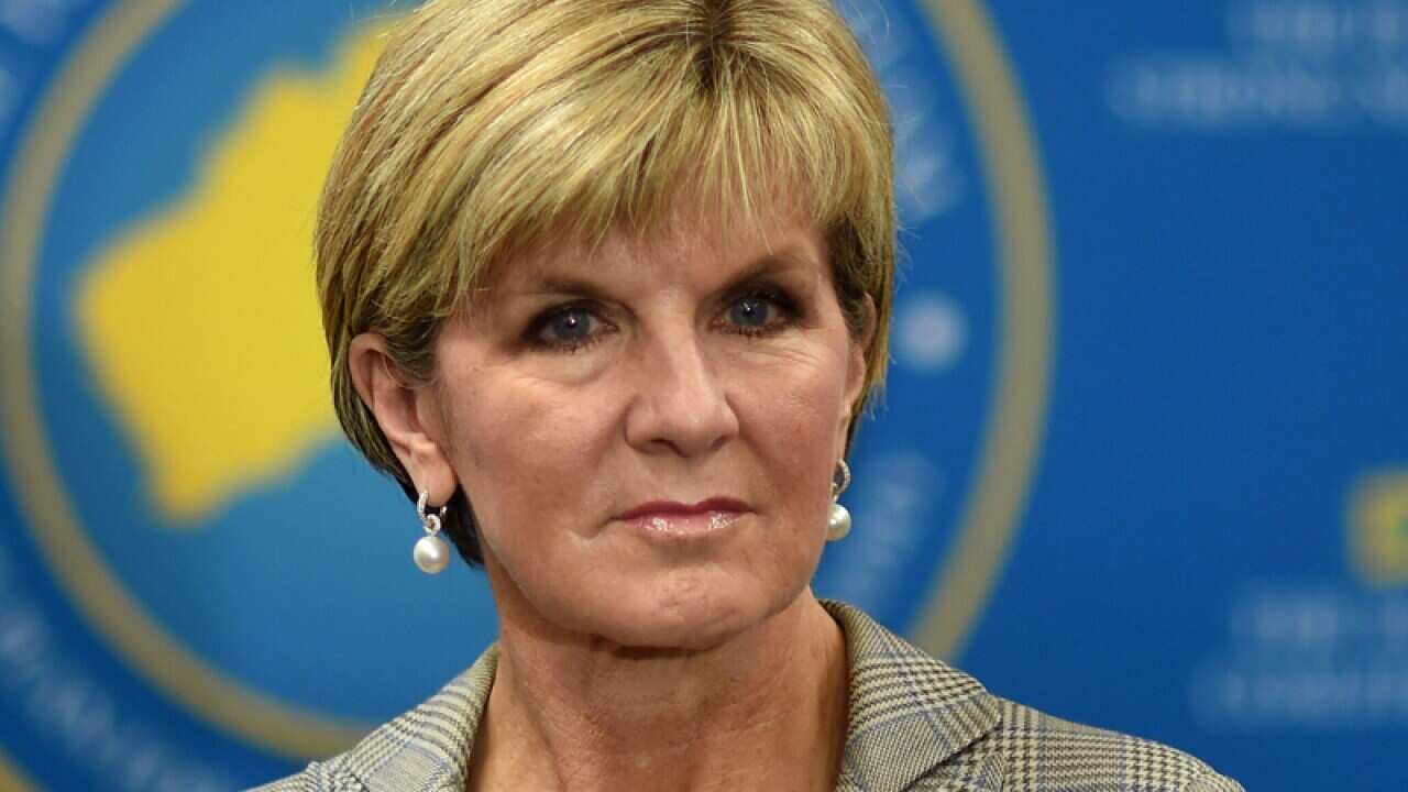 Australian Foreign Minister Julie Bishop