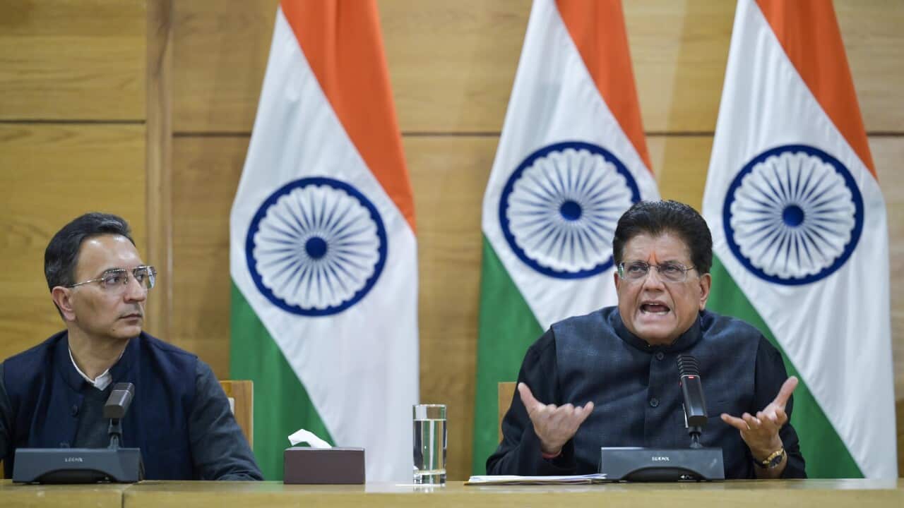 India: Union Minister Of Commerce And Industry Piyush Goyal Addresses Media On India-US Trade Agreement