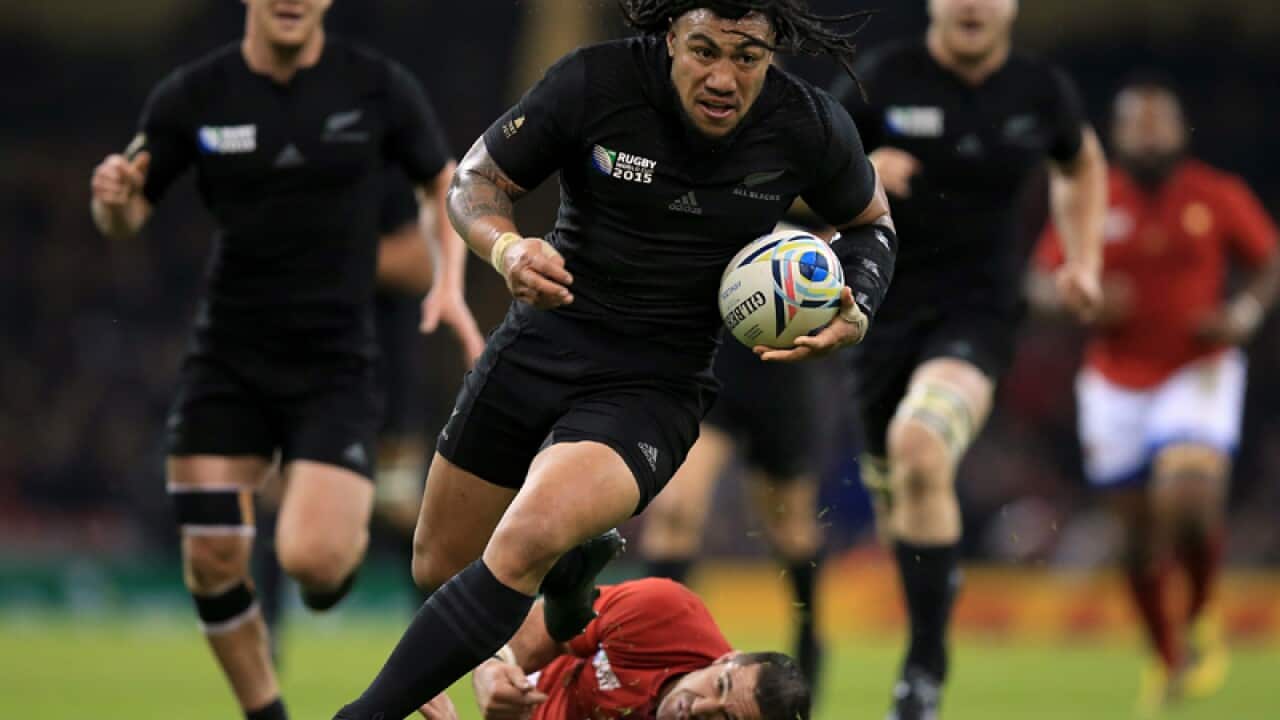 New Zealand's Ma'a Nonu.