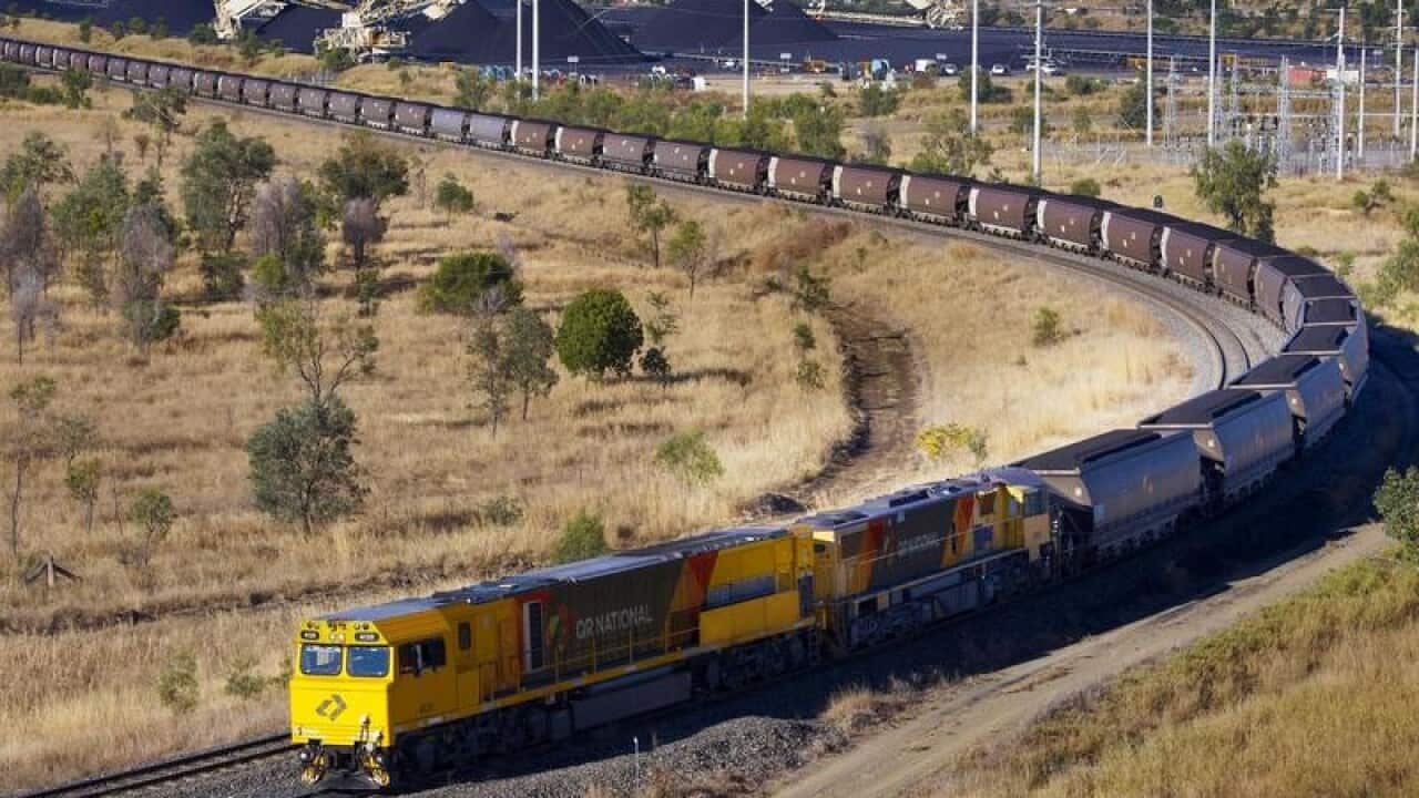 QR National Stock image.