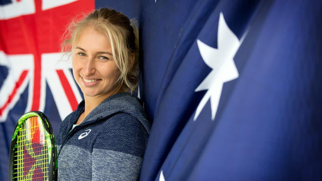 Daria Gavrilova at Australian Open