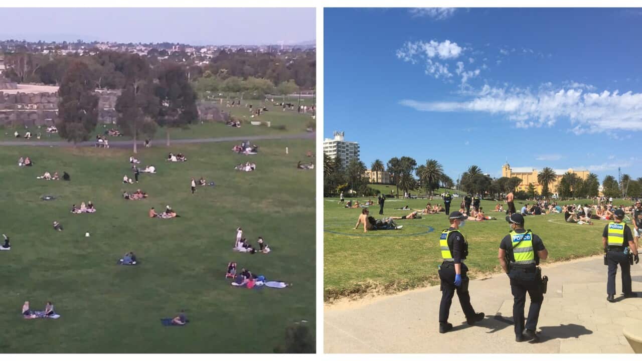 Melbourne social distancing 