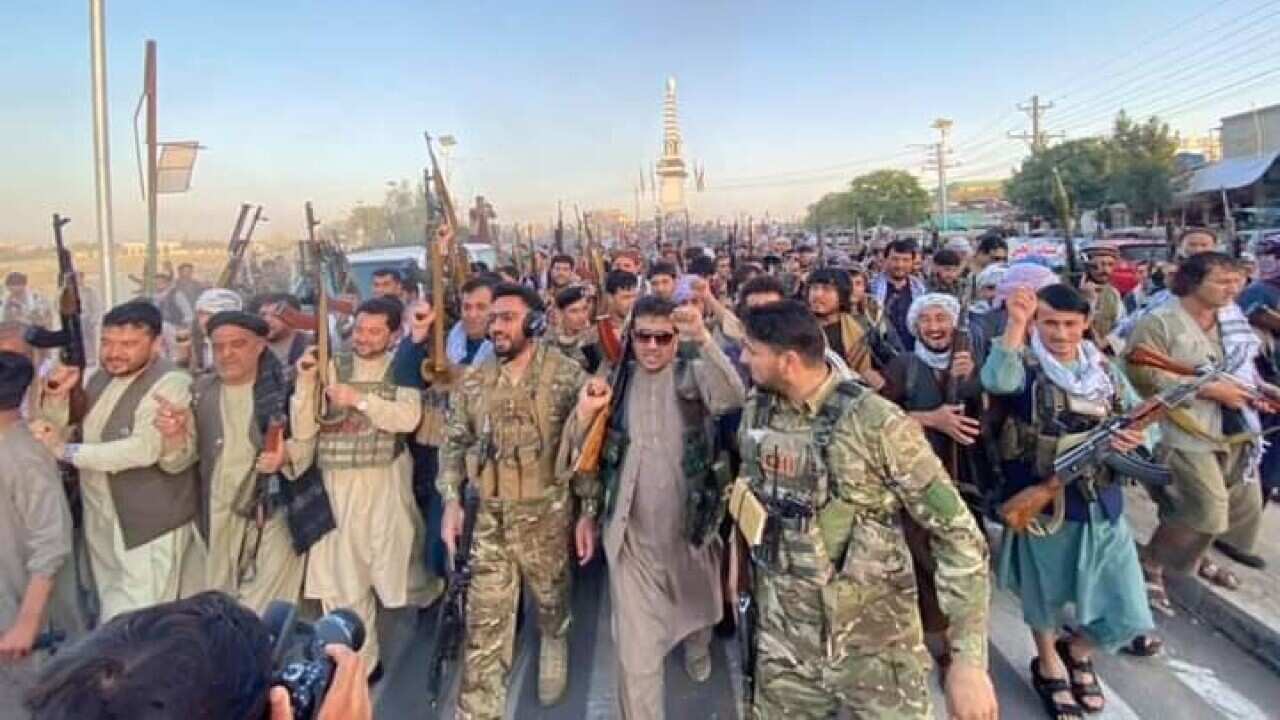 Public armed resitance against Taliban
