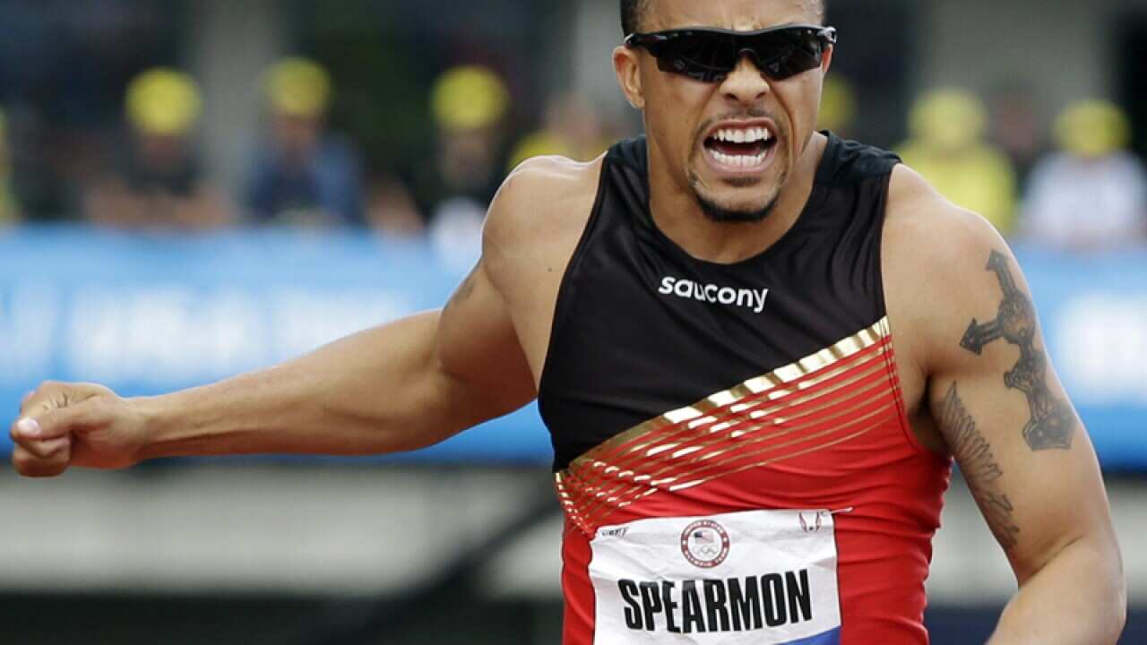 Wallace Spearmon Jr., wins