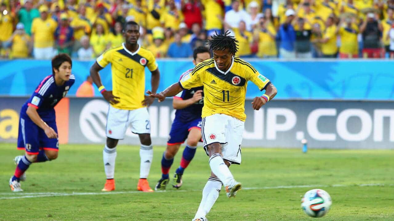 Columbia - Japan match