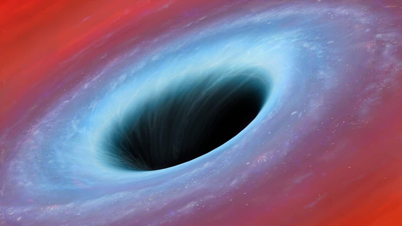 Black hole, artwork.