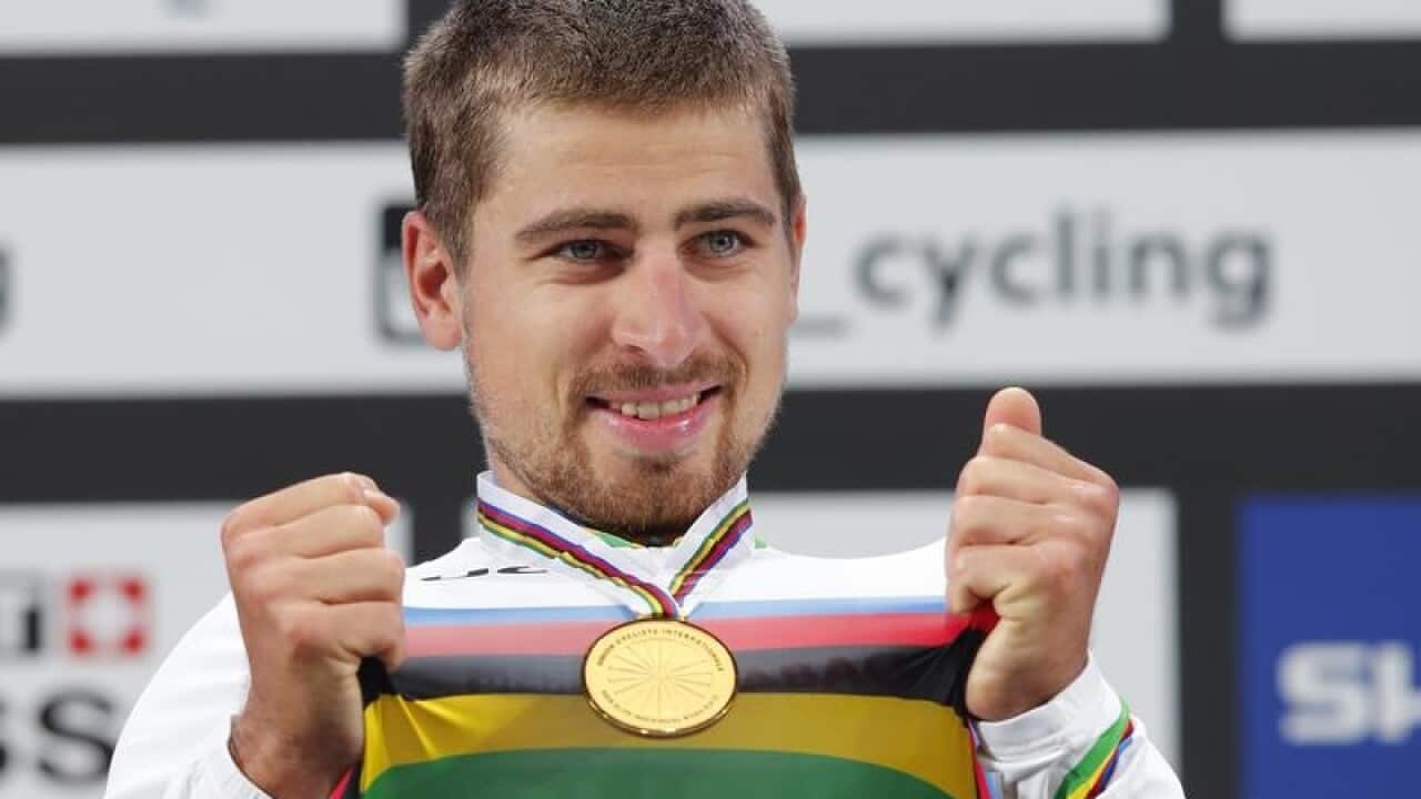 Slovakian cyclist Peter Sagan