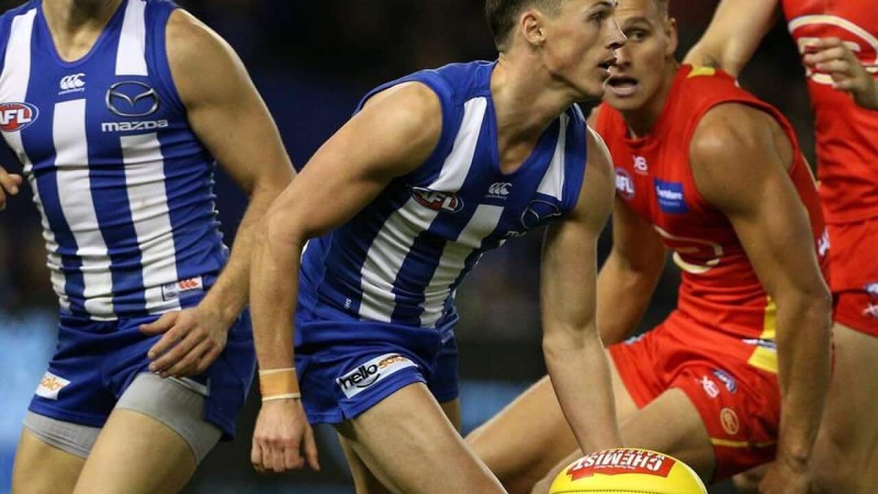 North Melbourne Kangaroos player Ben Jacobs