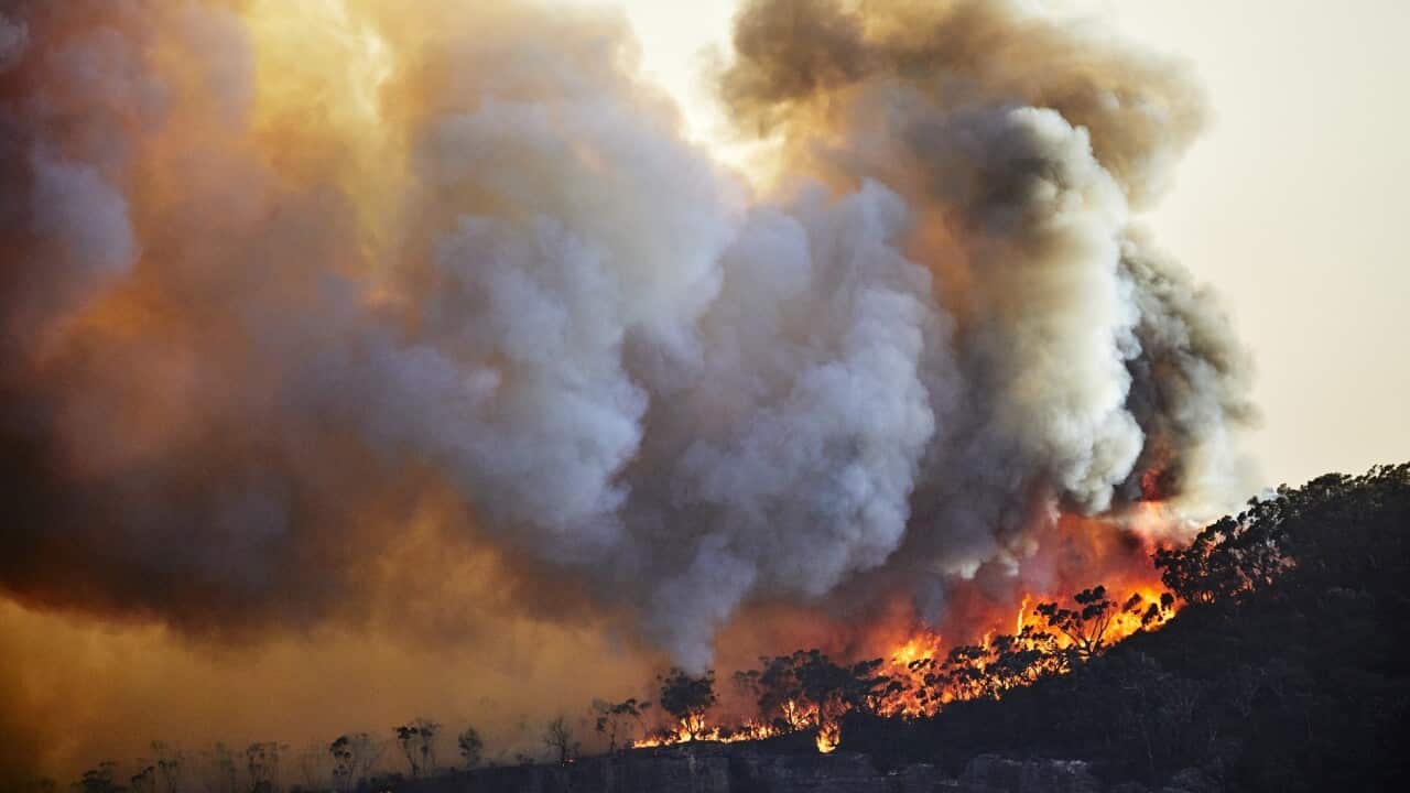 Residents and thousands of holidaymakers camping over the long weekend have been told to evacuate the area.
