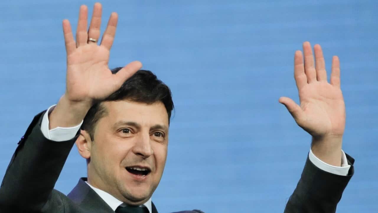 Ukrainian President Volodymyr Zelenskyy.