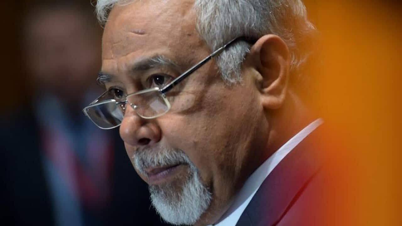 East Timor's chief negotiator Xanana Gusmao.