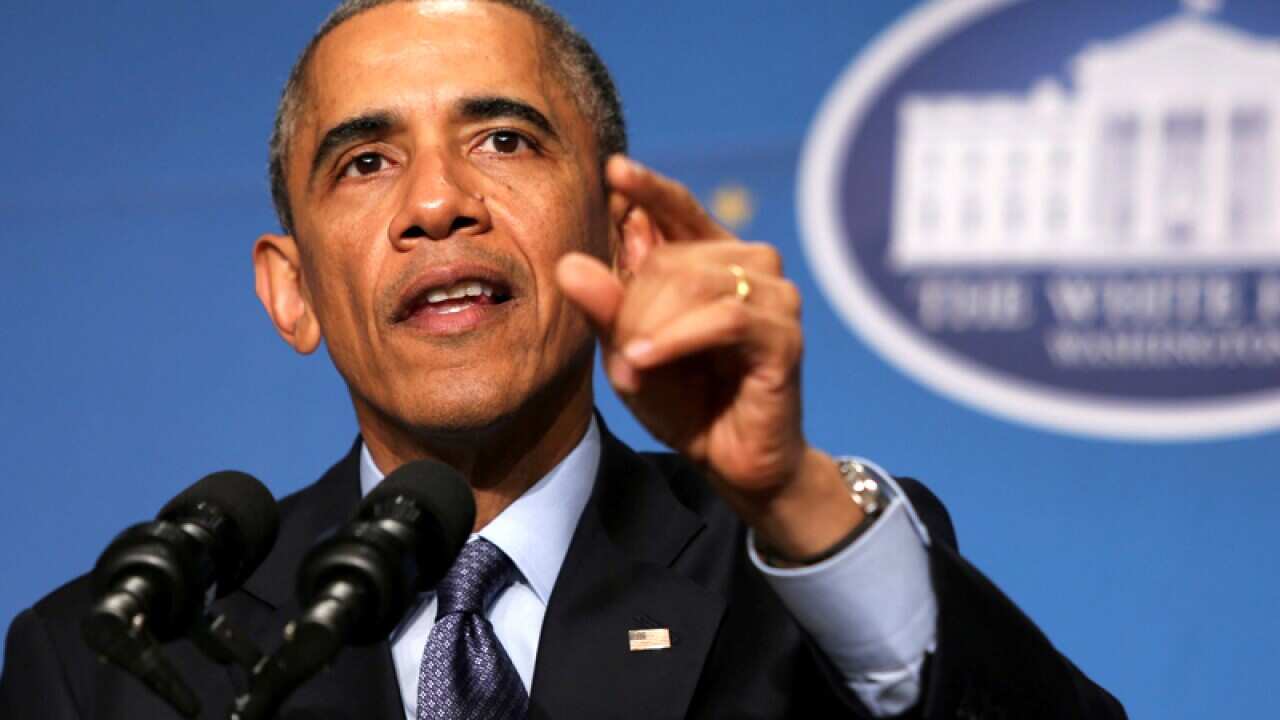 US President Barack Obama