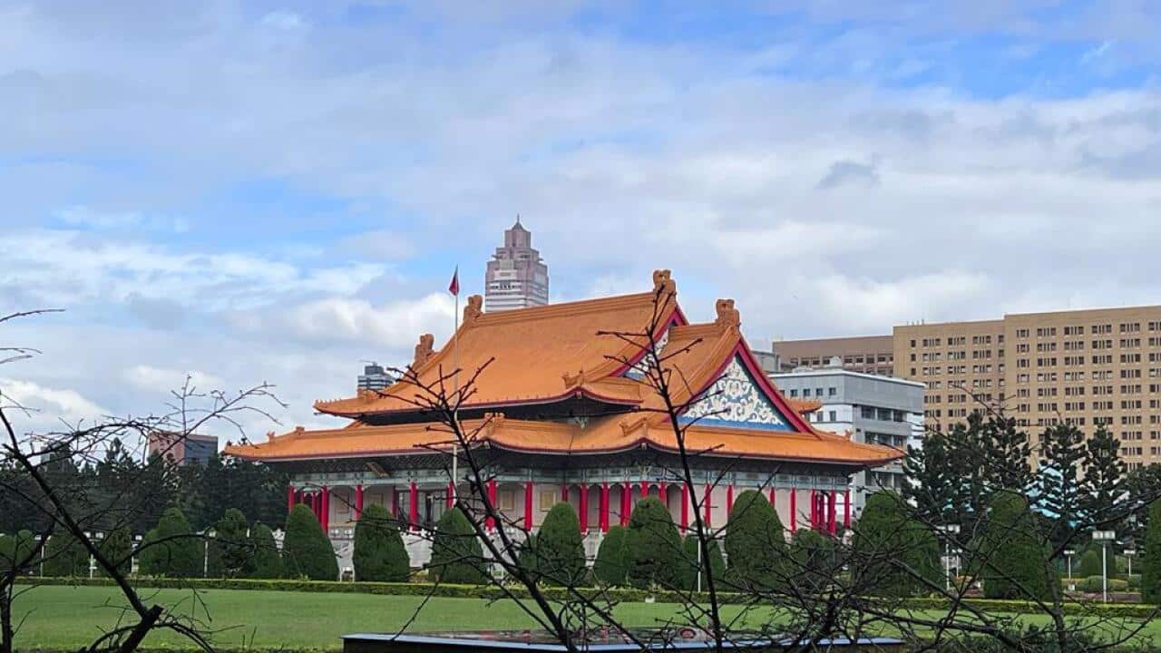 Taipei's national theatre