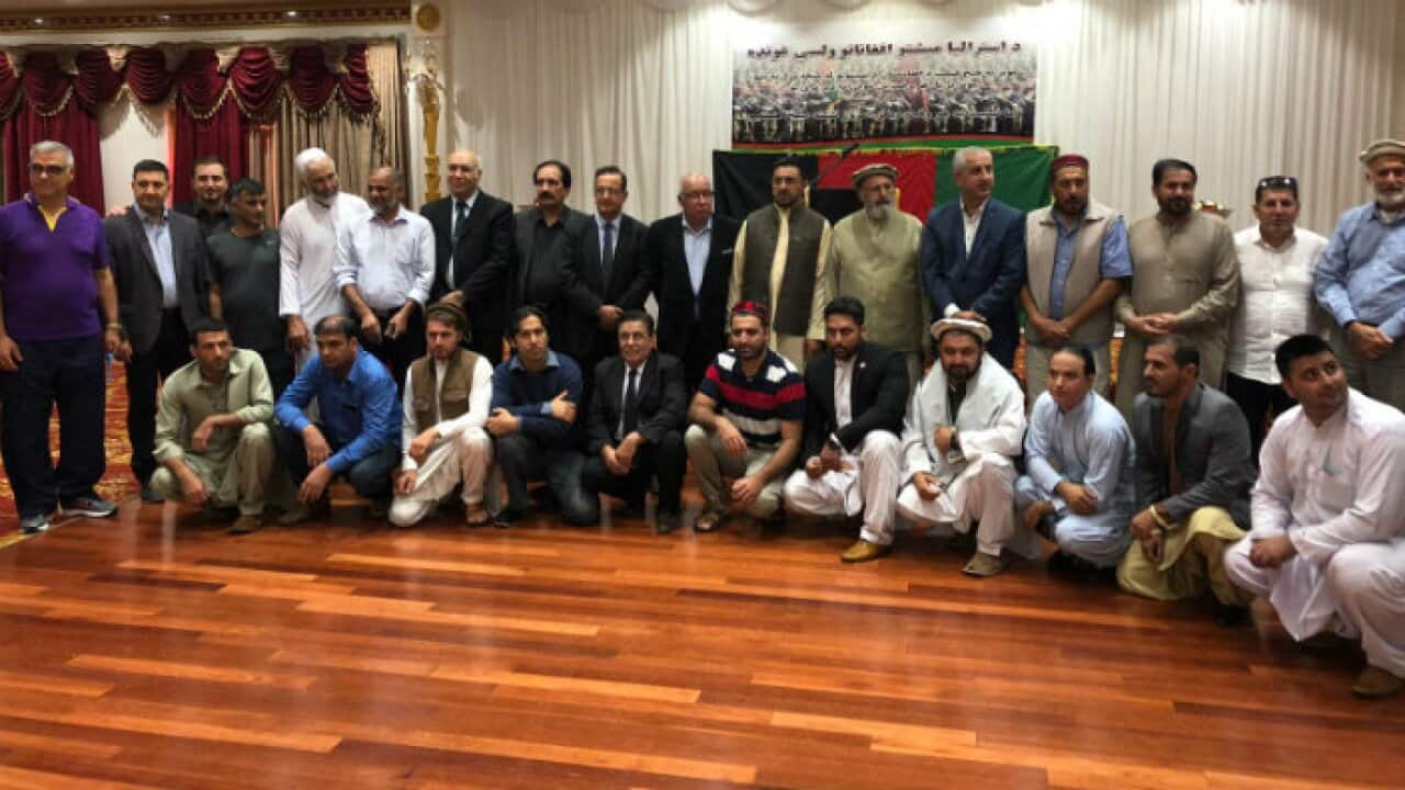 Afghans gathered in Victoria, Australia to support Afghan institutions