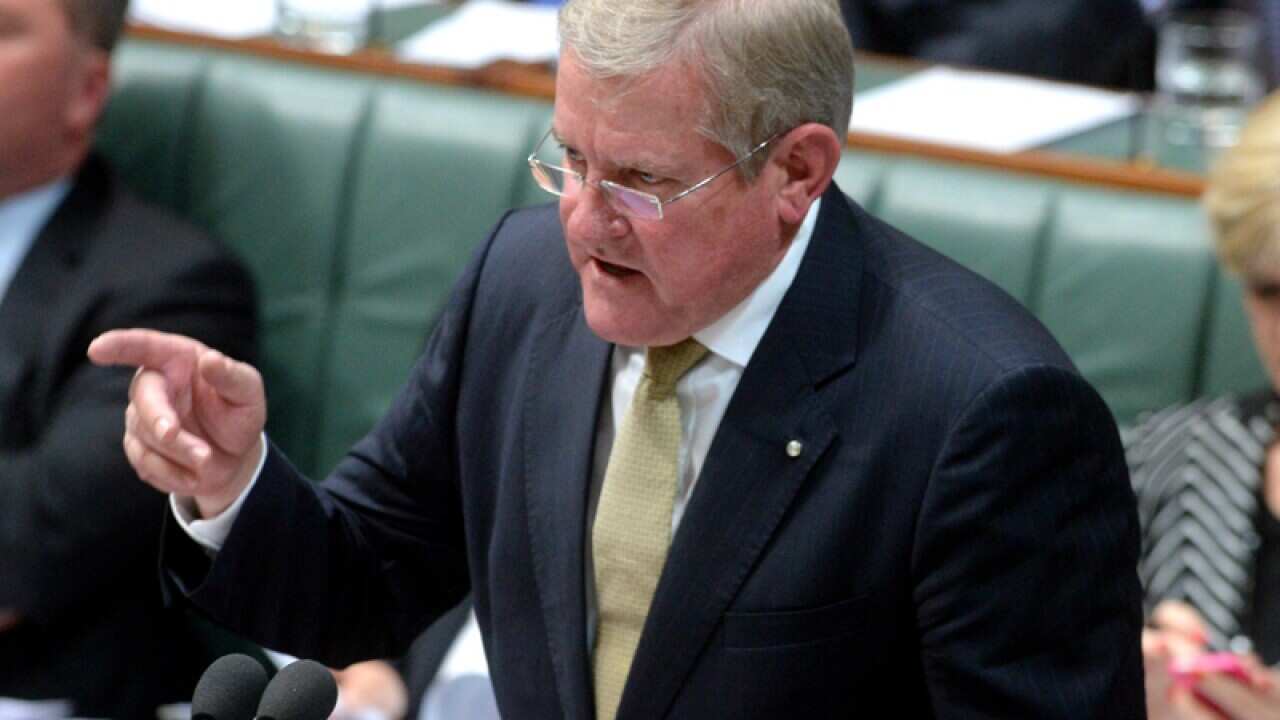 Ian Macfarlane speaks in parliament.